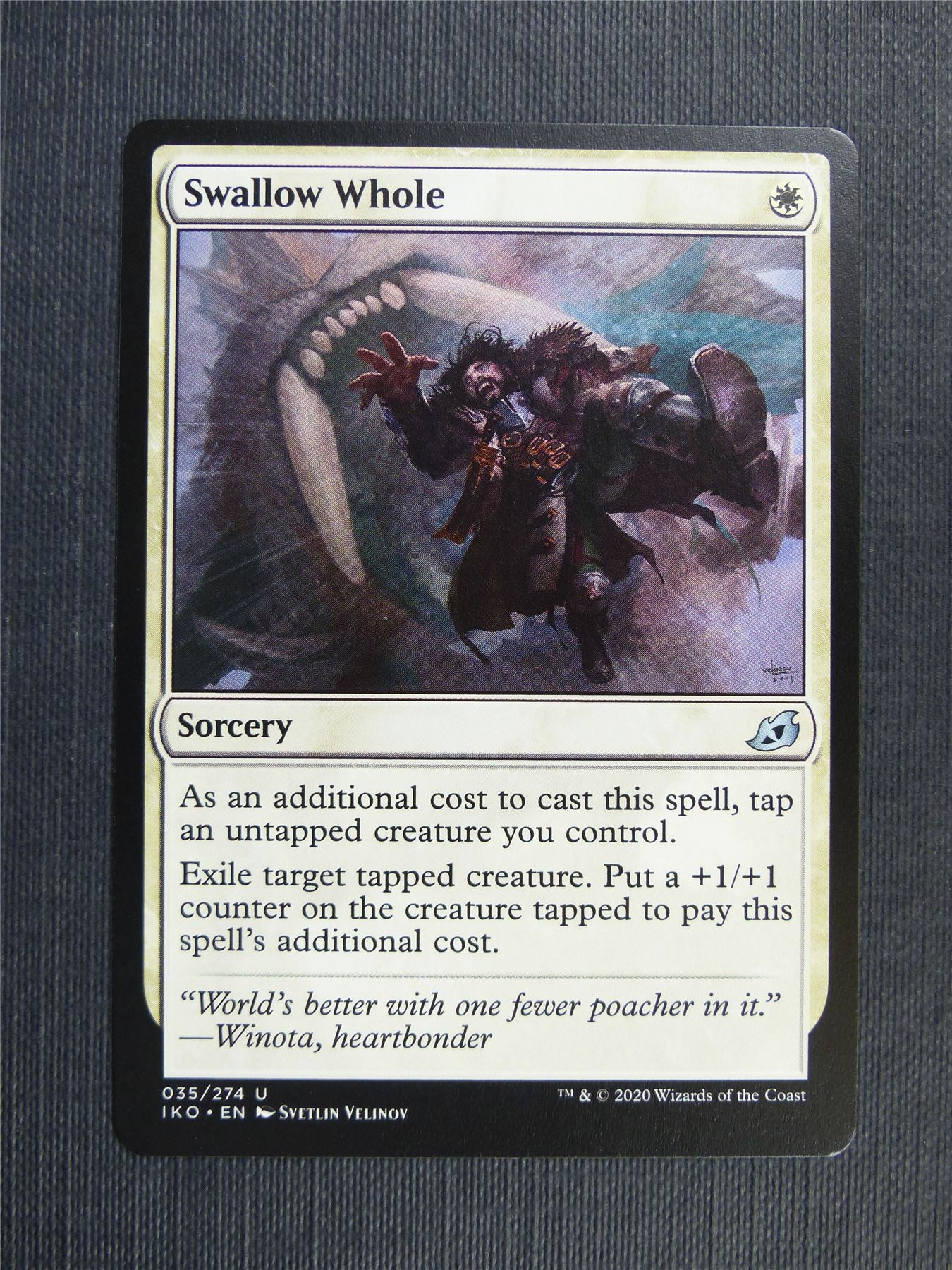 Swallow Whole - IKO Mtg Card
