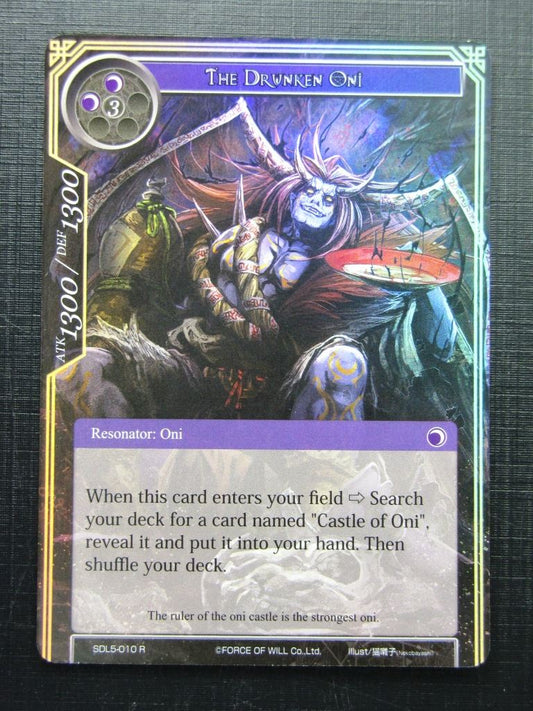 Force of Will Cards: THE DRUNKEN ONI FOIL # 22H58