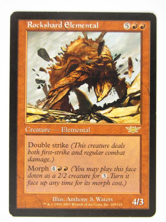 Mtg - ROCKSHARD ELEMENTAL - Played Rare