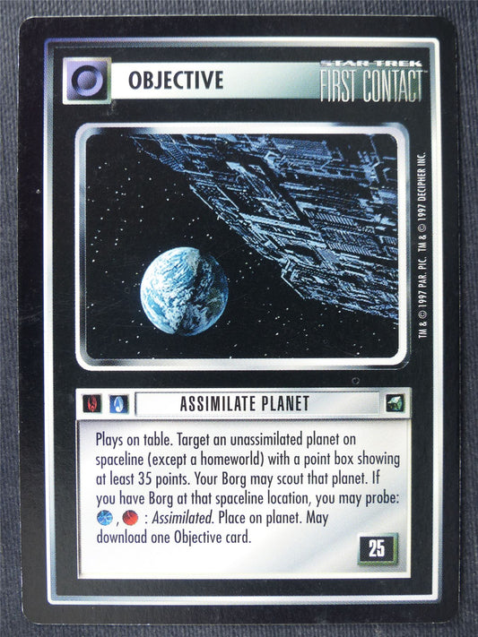 Assimilate Planet - FC - Star Trek Cards #10A