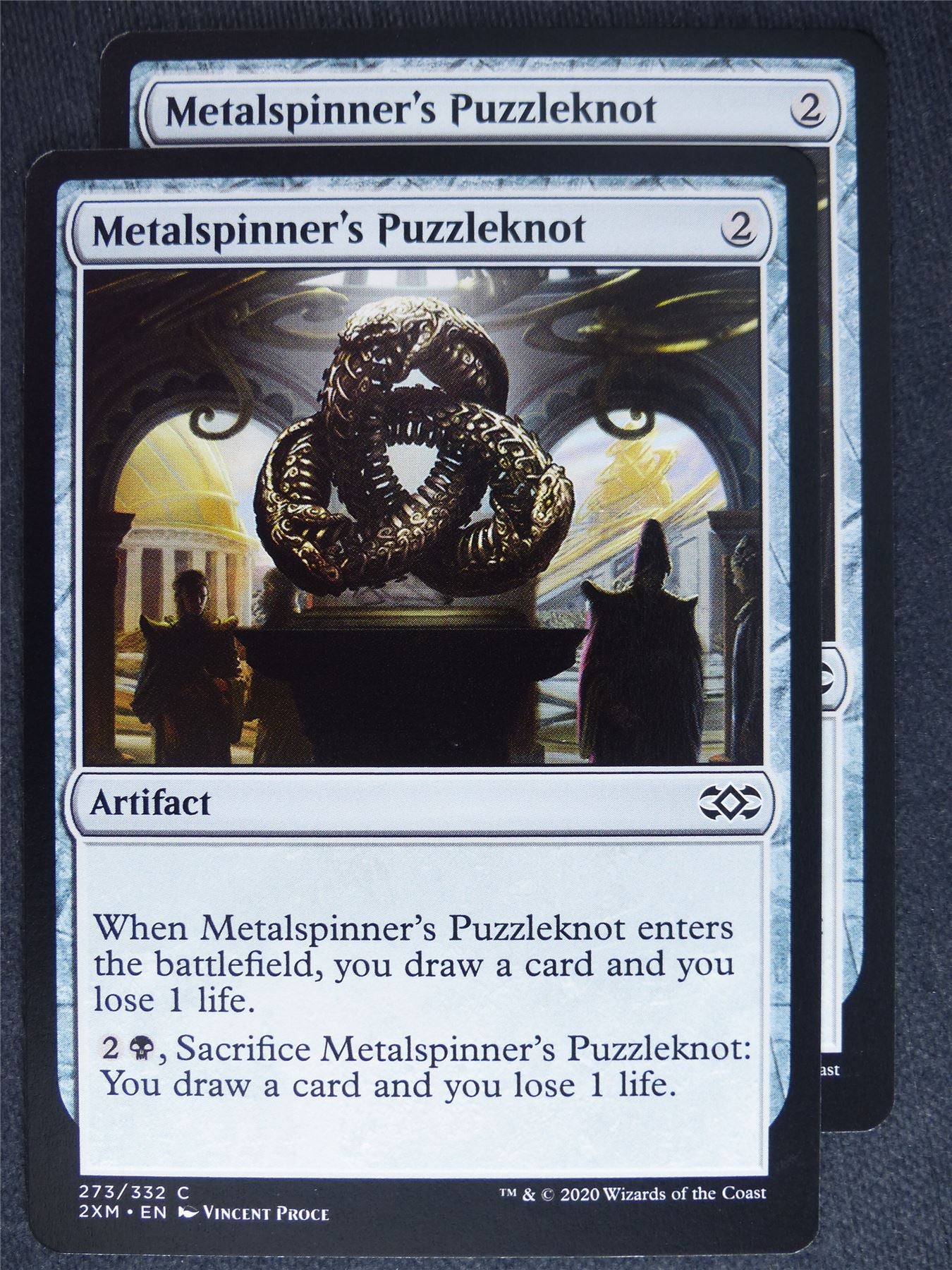 Metalspinner's Puzzleknot x2 - Double Masters - Mtg Magic Cards #63