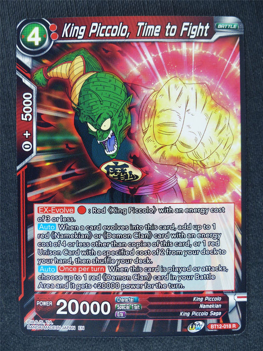 King Piccolo Time to Fight #NT