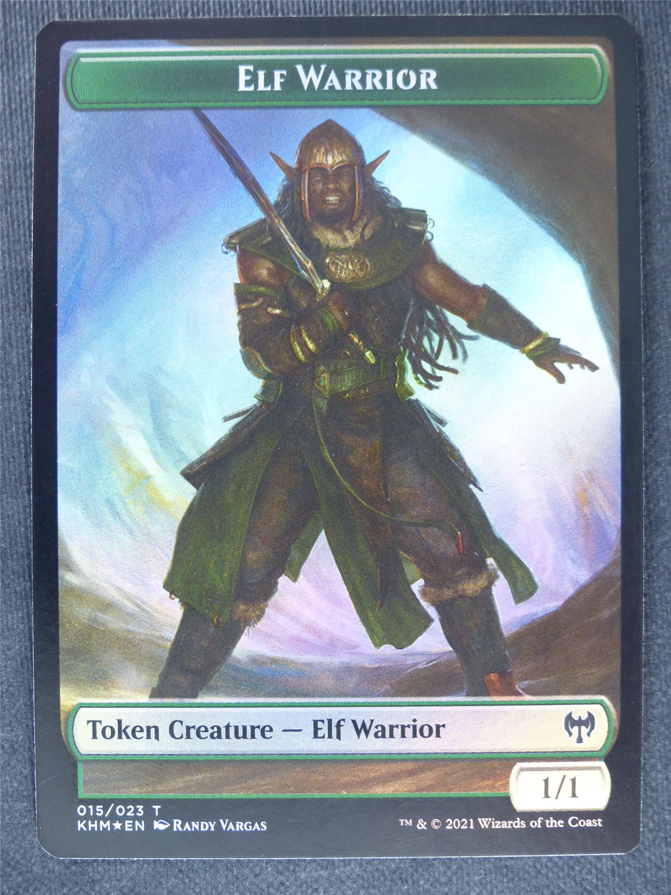 Demon Berserker / Elf Warrior Token Foil #CB