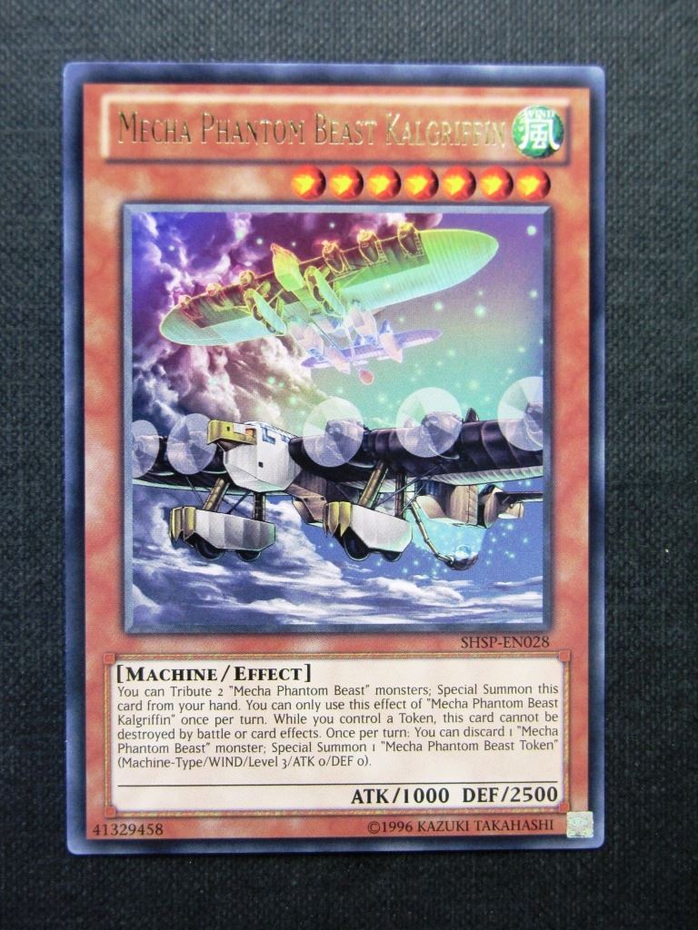 Mecha Phantom Beast Kalgriffin SHSP Rare - Yugioh Cards #1HK