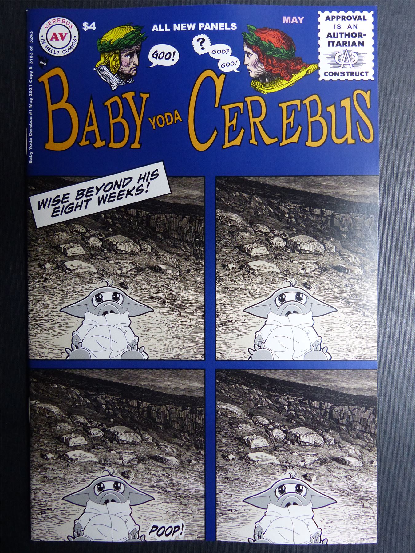 BABY Yoda Cerebus #1 - May 2021 - Aardvark Comics #79