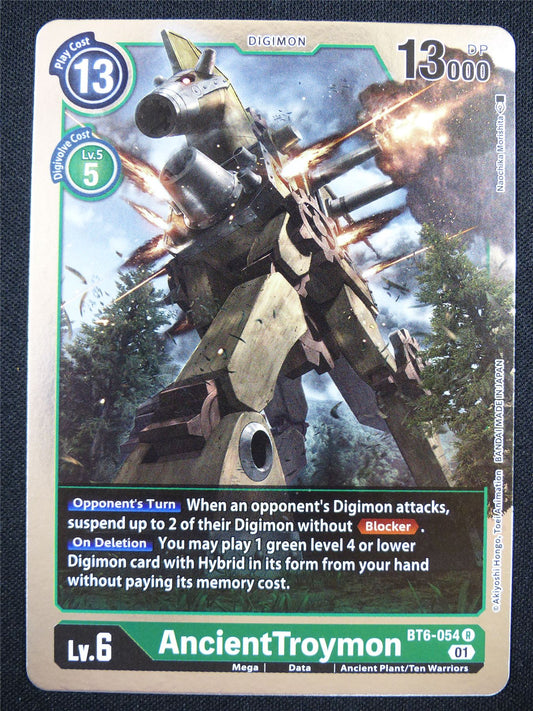 AncientTroymon BT6-054 R - Digimon Card #17K