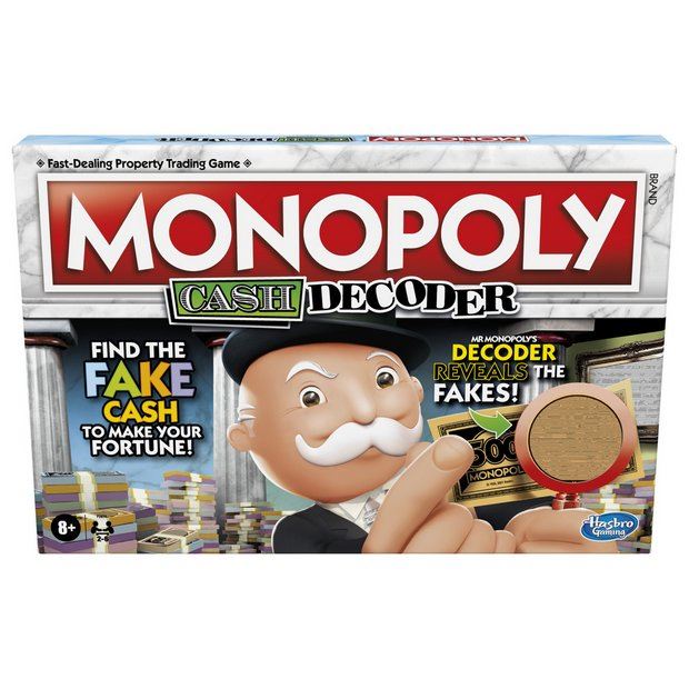 Monopoly - Cash Decoder - Board Game #12U