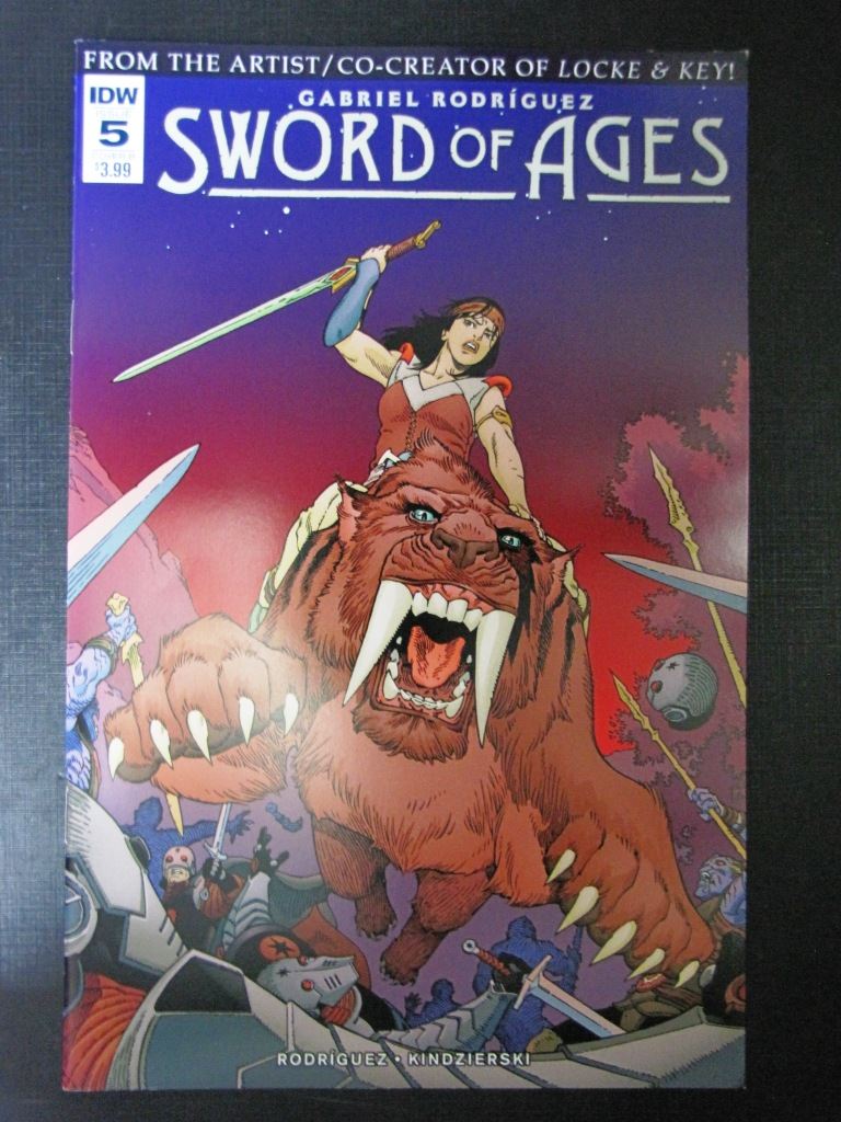 Sword of Ages #5 - September 2018 -  IDW Comics # 3C16