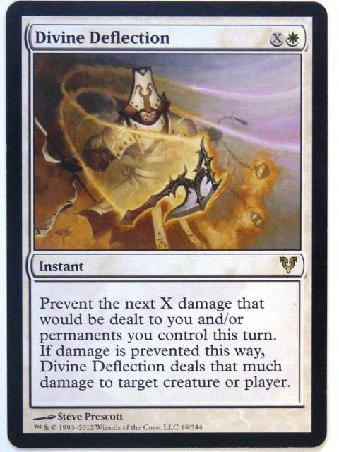 MTG magic: the gathering - DIVINE DEFLECTION