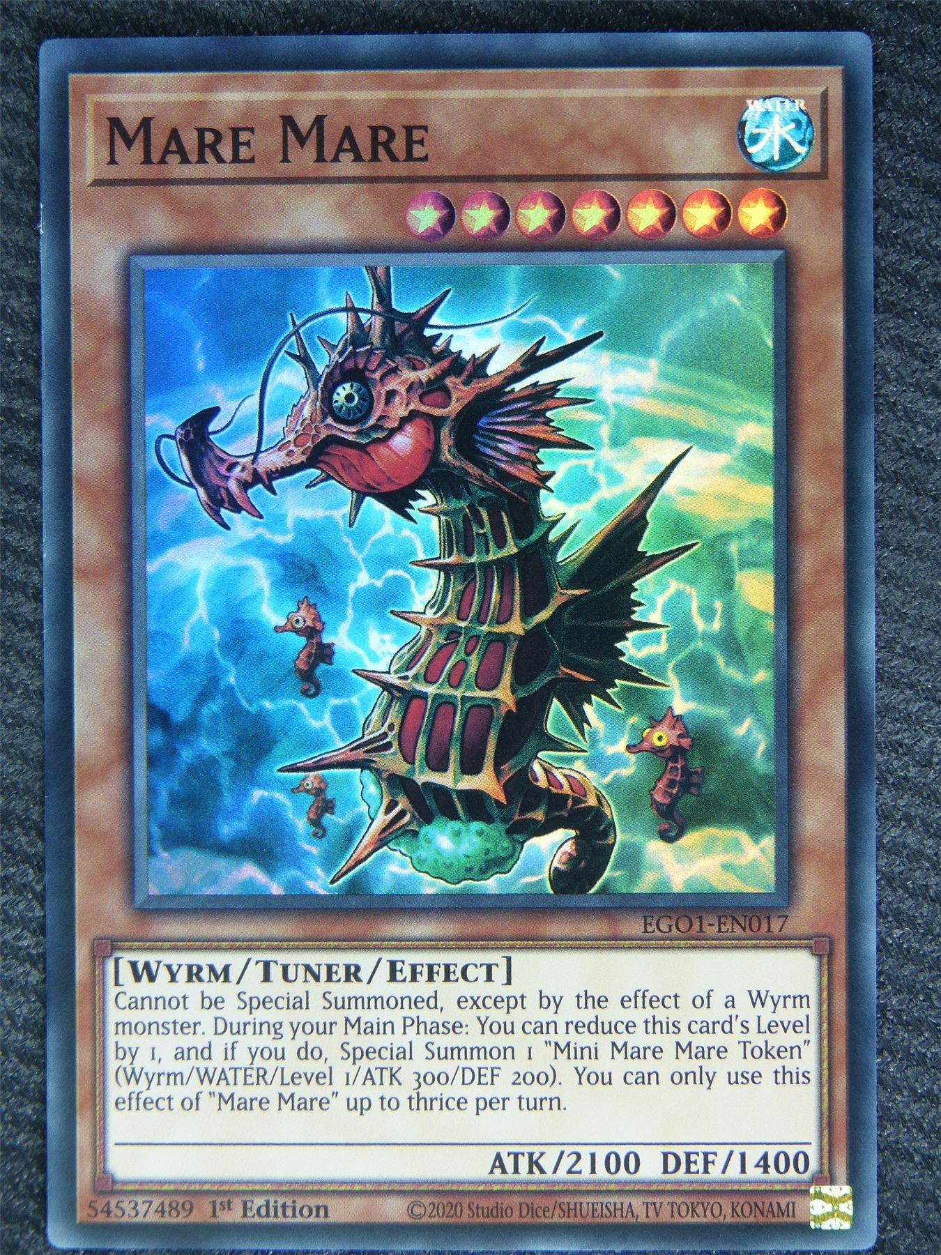 Mare Mare EGO1 Super Rare - 1st ed - Yugioh Card #821