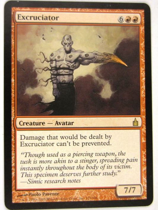 MTG Magic: the Gathering Cards: EXCRUCIATOR: RAV