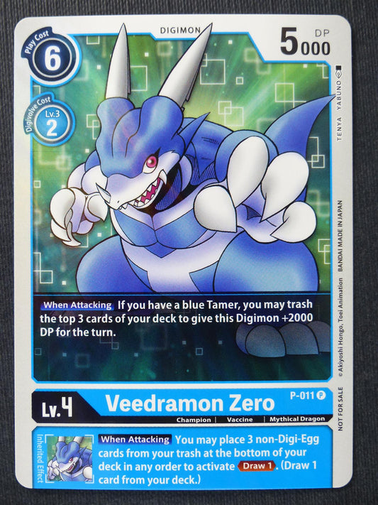 Veedramon Zero P-011 Promo Foil - Digimon 2020 Card #U4