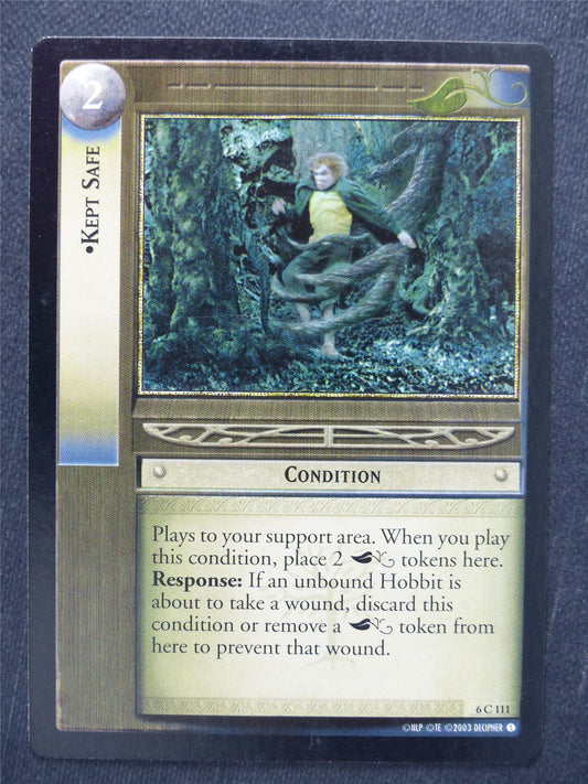 Kept Safe 6 C 111 - LotR Cards #W9