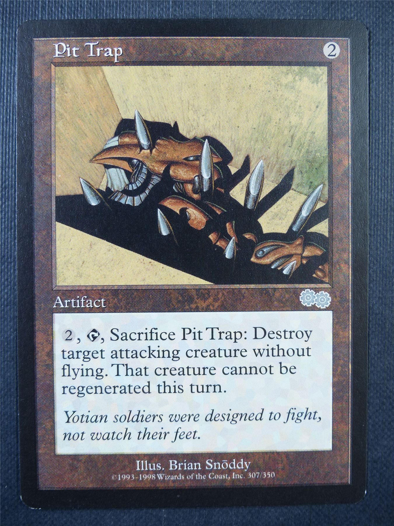 Pit Trap - Urza's Saga - Mtg Card #74T