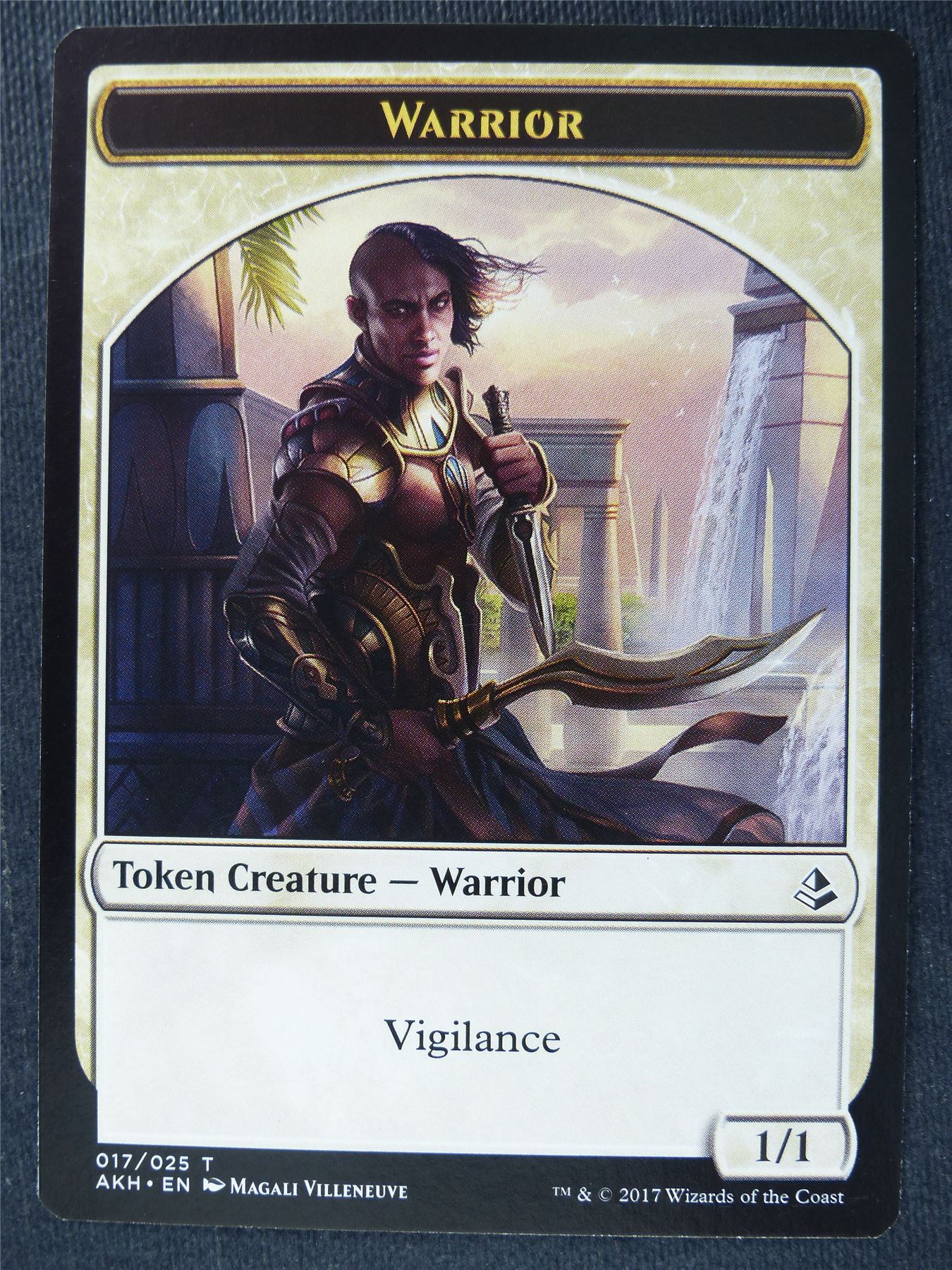 Glyph Keeper / Warrior Token - Mtg Magic Cards #1R8