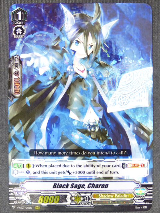 Black Sage Charon V-SS07 RRR - Vanguard Cards #IK