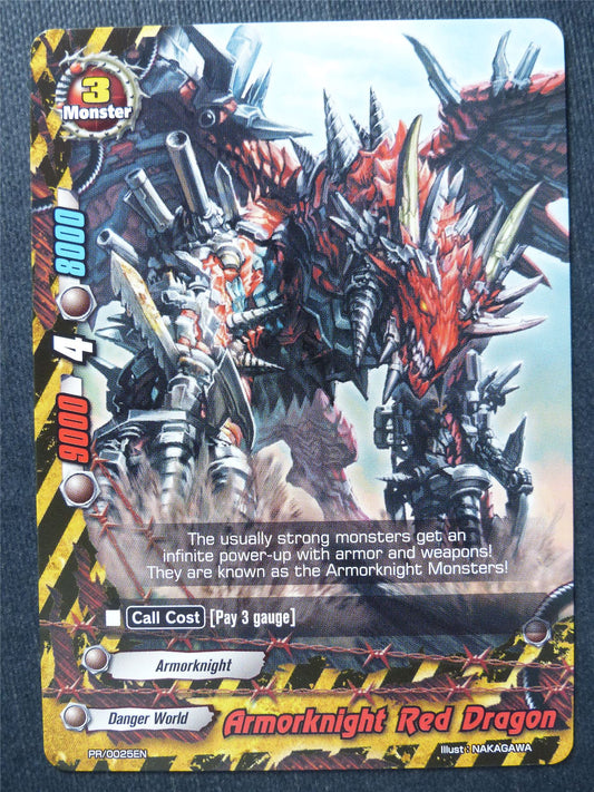Armorknight Red Dragon Promo - Buddyfight Cards #LN