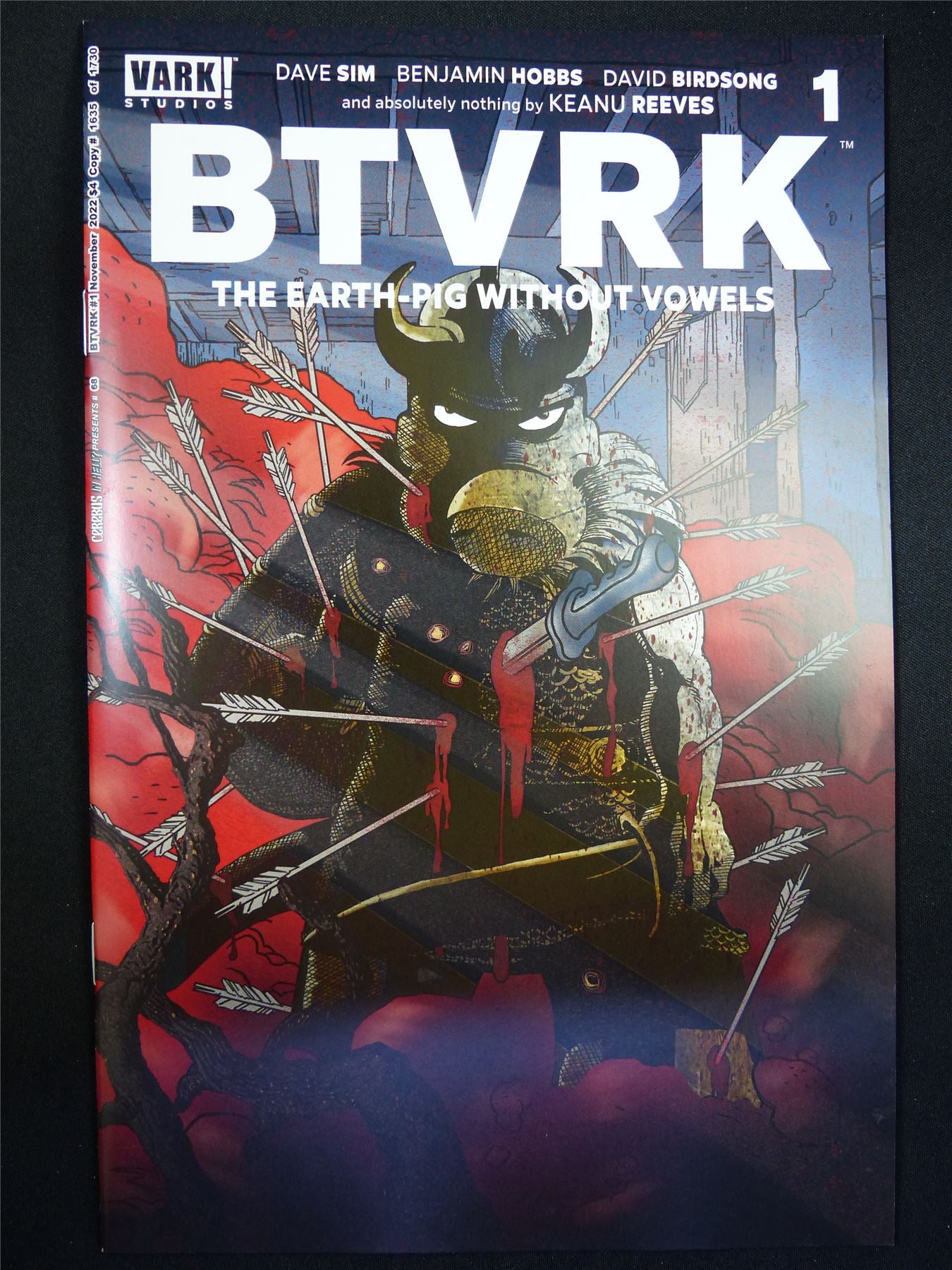 BTVRK The Earth-Pig Without Vowels #1 - Nov 2022 - Aardvark Comics #QH