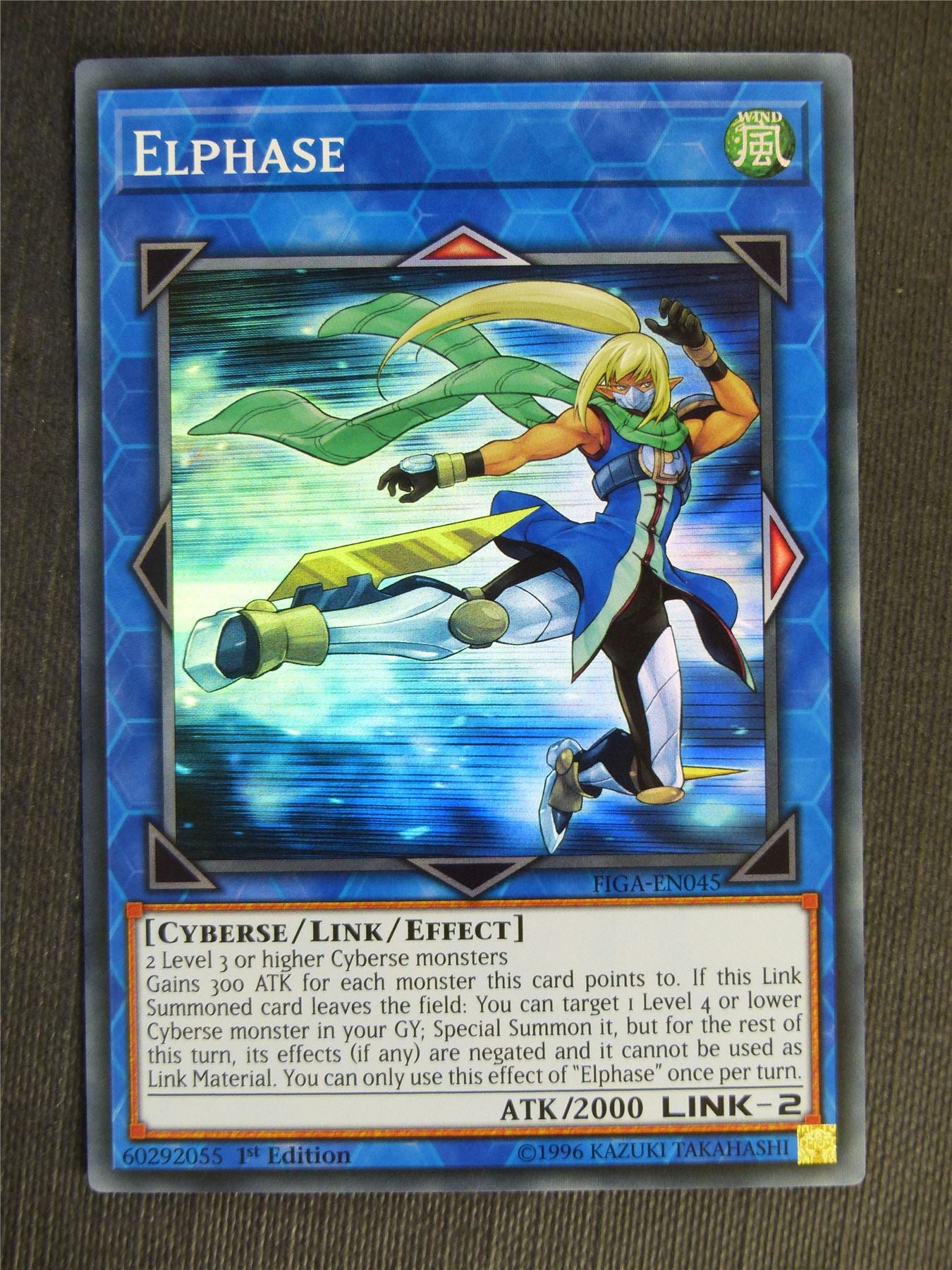 Elphase FIGA Super Rare - 1st ed - Yugioh Cards #29A