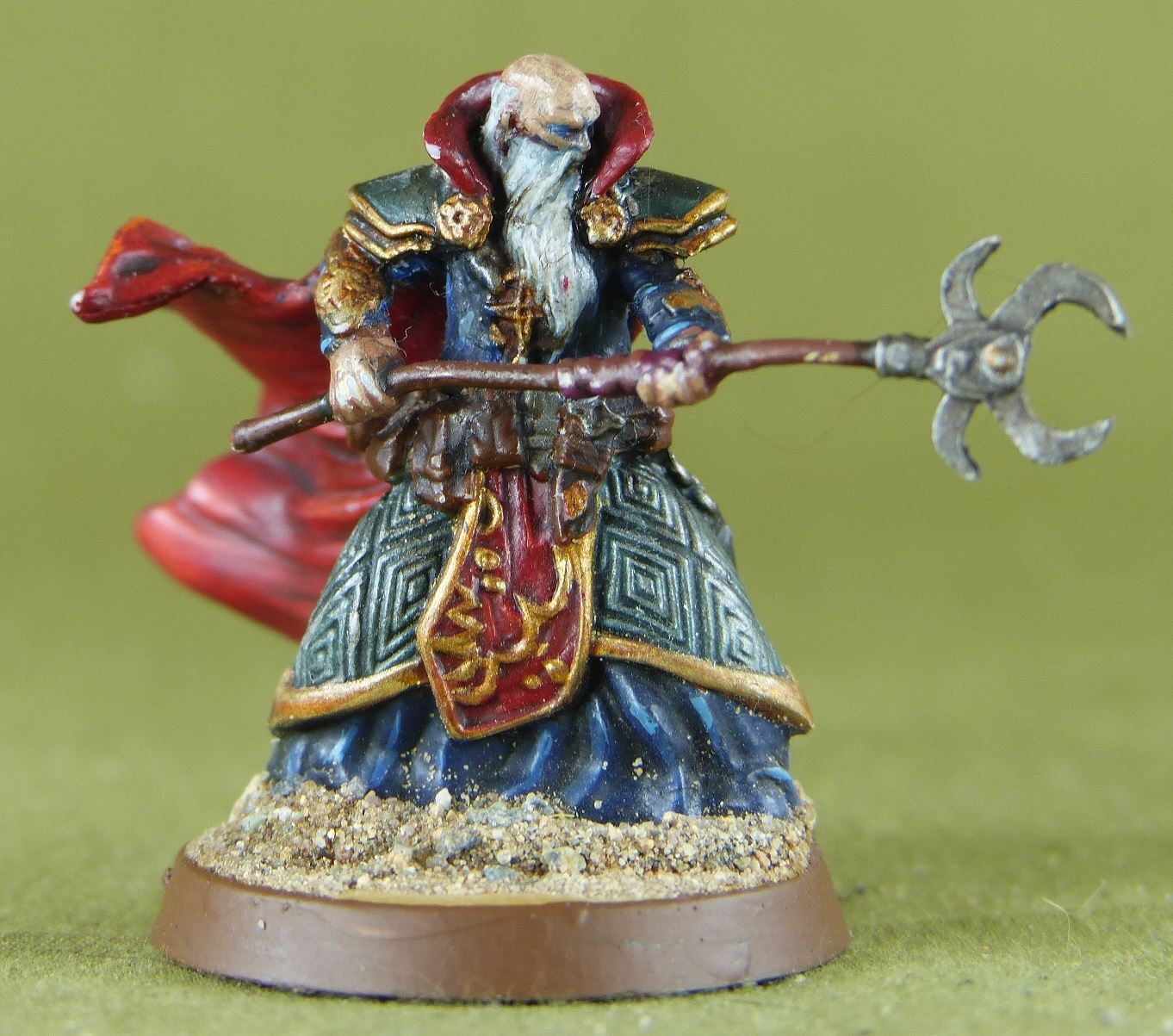 Human Wizard - Painted - Nolzurs Marvelous Miniatures #12V