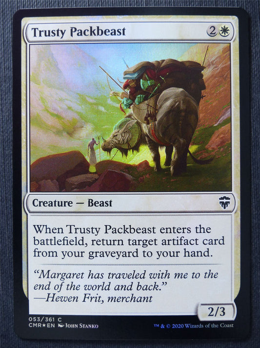 Trusty Packbeast Foil - Mtg Magic Cards #1GB