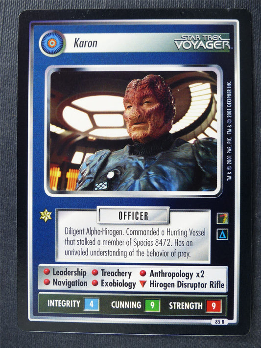 Karon - Voyager - Star Trek Card #4WM