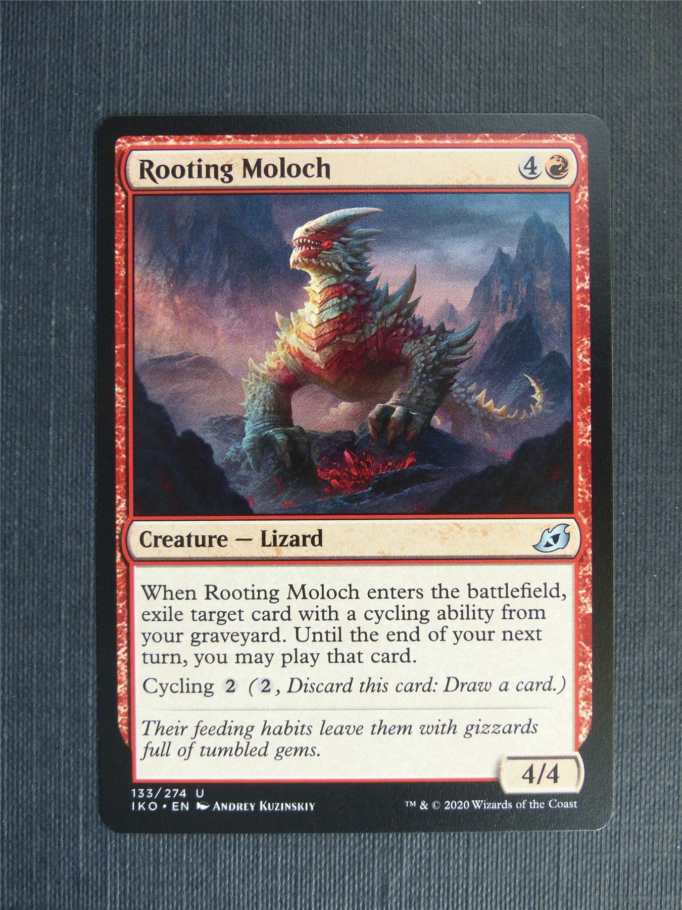 Rooting Moloch - C20 - Mtg Card