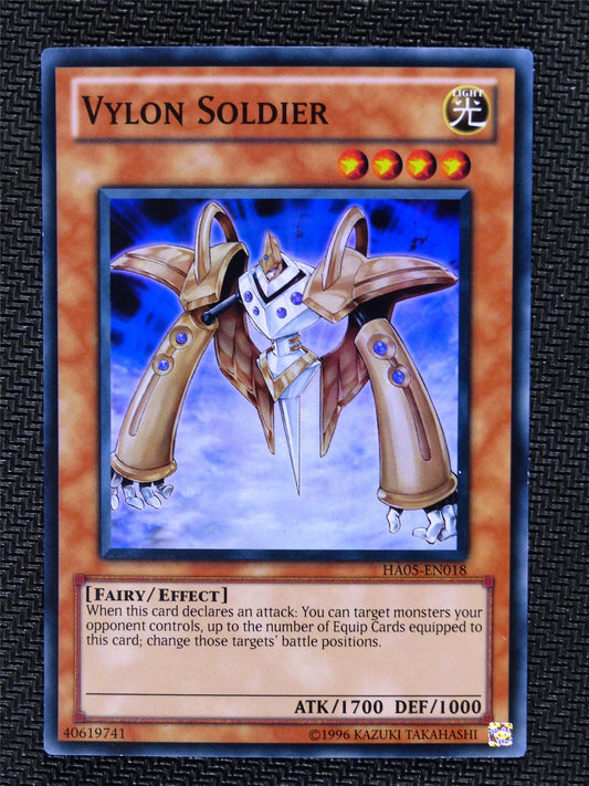 Vylon Soldier - Ha05  - Super Rare - Yugioh Card # 1B47