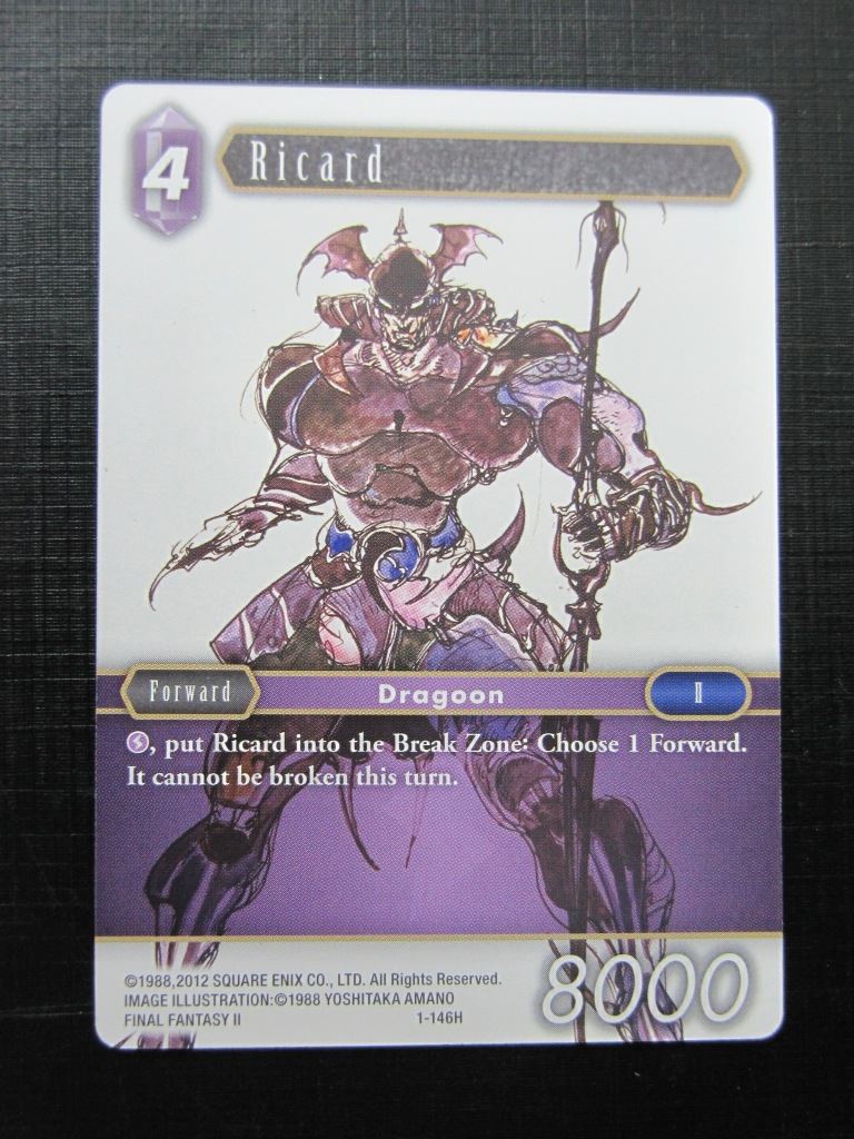 Ricard 1-146H - Final Fantasy Card # 1D46