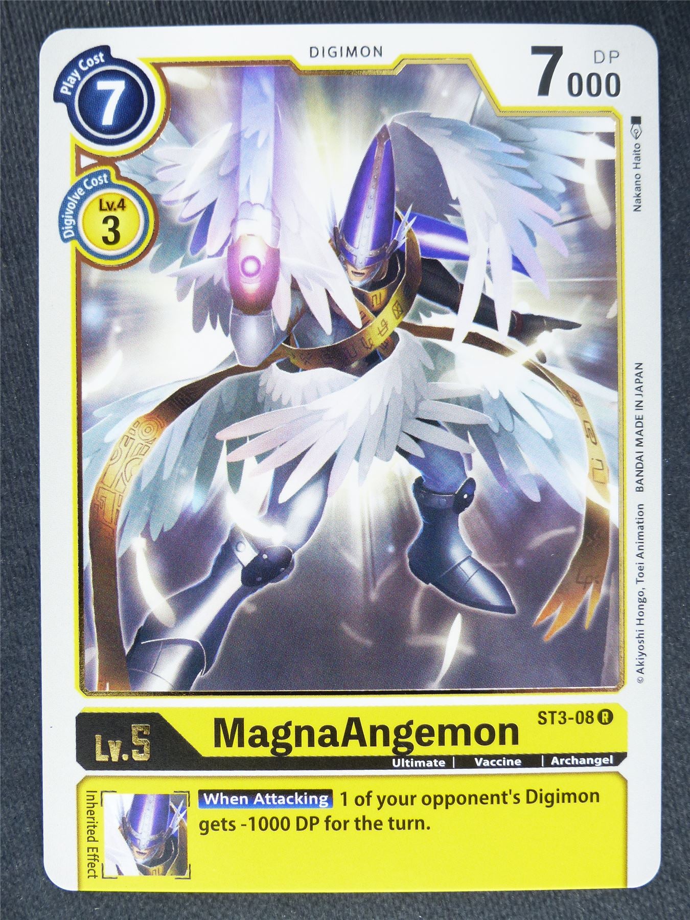 Magnaangemon ST3-08 R - Digimon Cards #K2