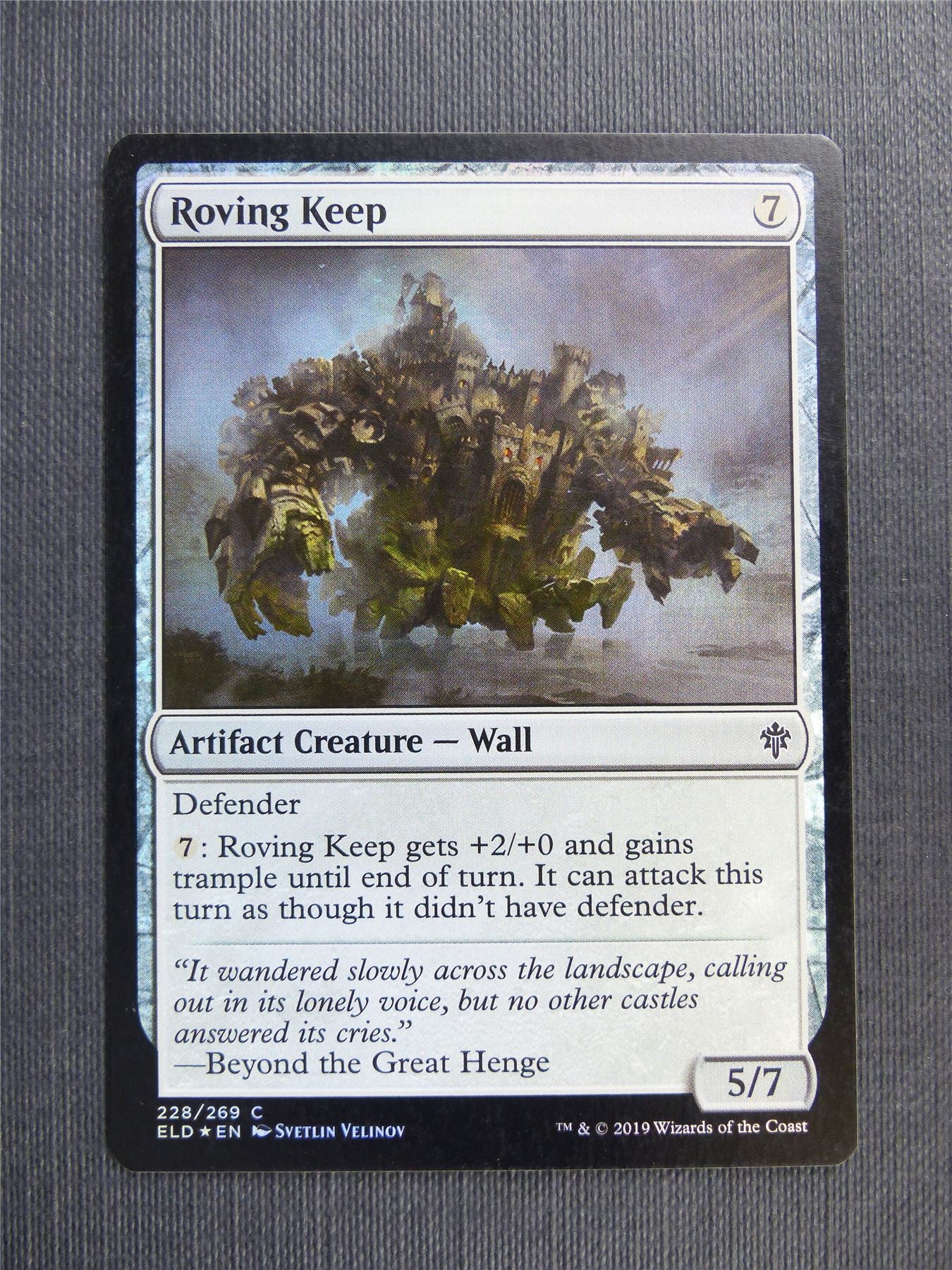 Roving Keep Foil - Mtg Magic Cards #4EX