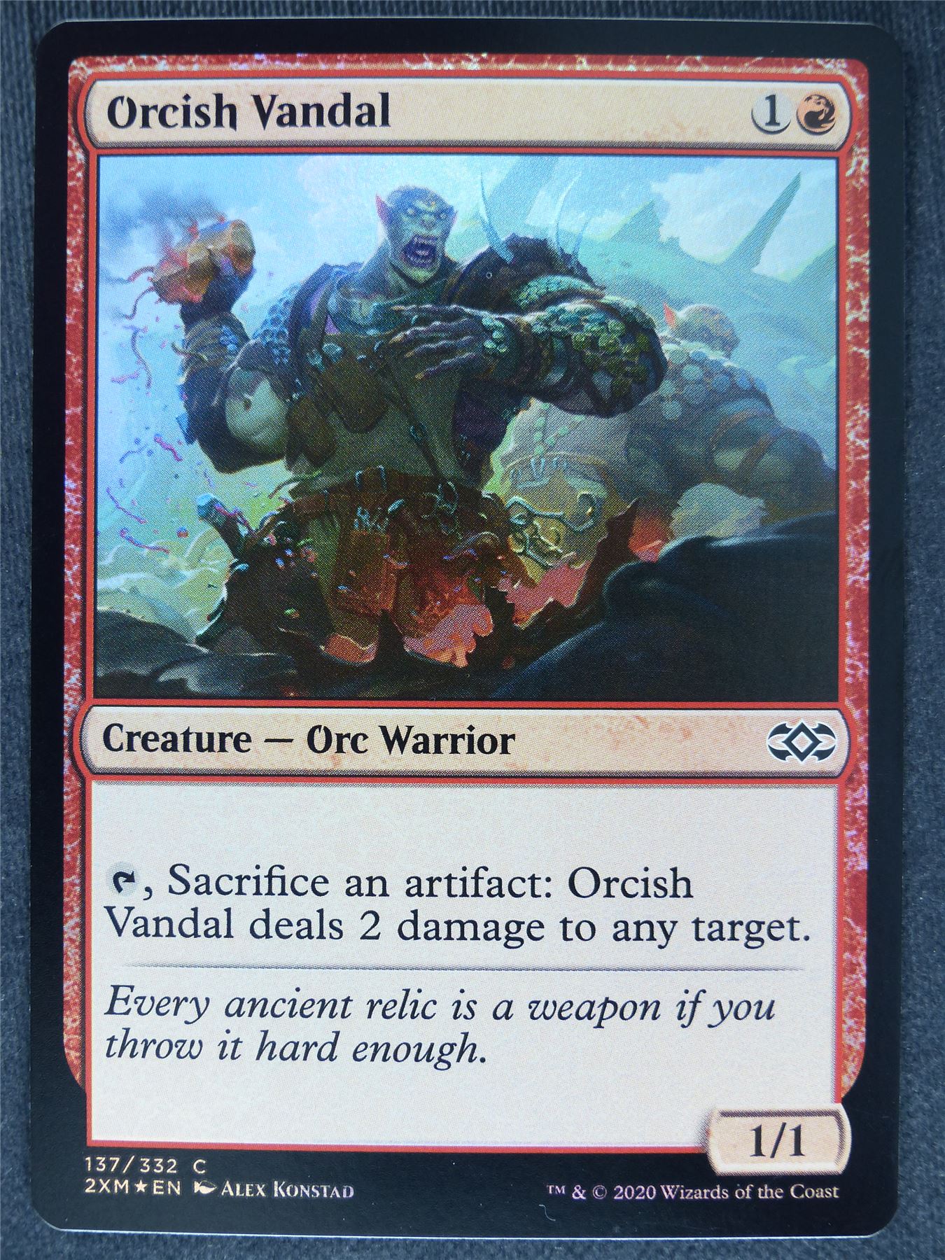 Orcish Vandal Foil - Mtg Magic Cards #9W