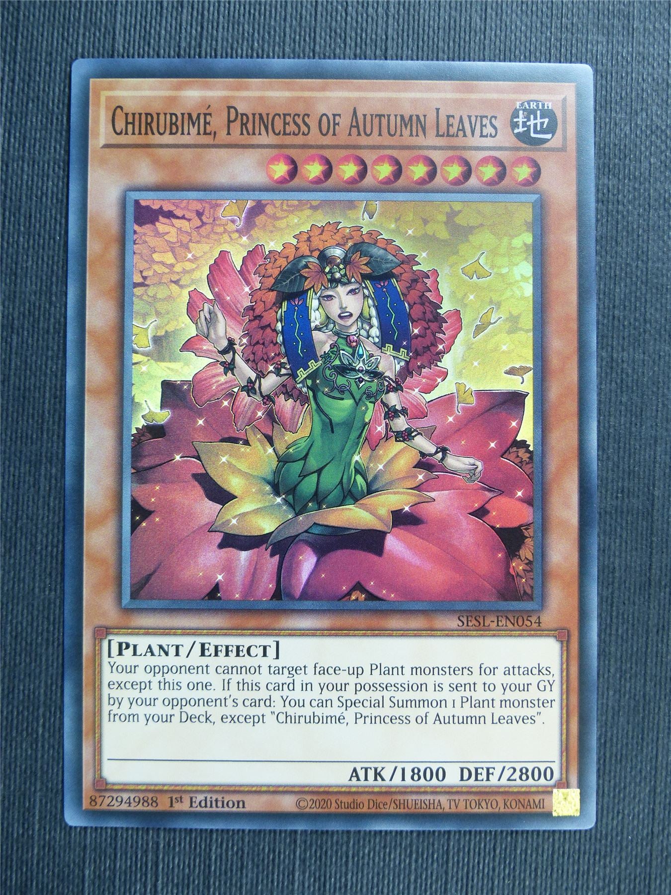 Chirubime Princess of Autumn Leaves - SESL Yugioh Card