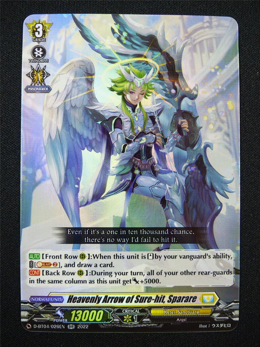 Heavenly Arrow of Sure-Hit Sparare D-BT04 RR - Vanguard Card #30U
