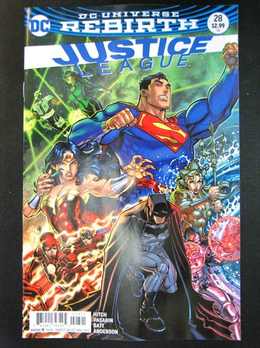 JUSTICE LEAGUE #28 - NOVEMBER 2017 - DC Comic # 2C13