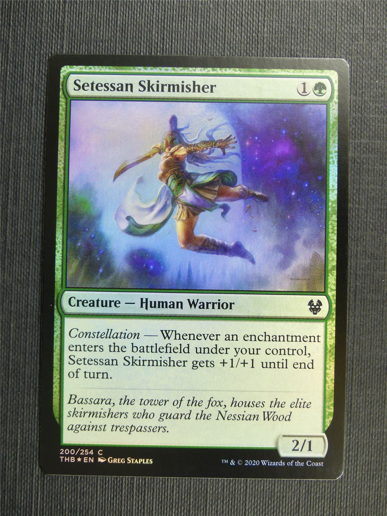 Setessan Skirmisher Foil - Theros Collector Ed - Mtg Magic Cards #3NF