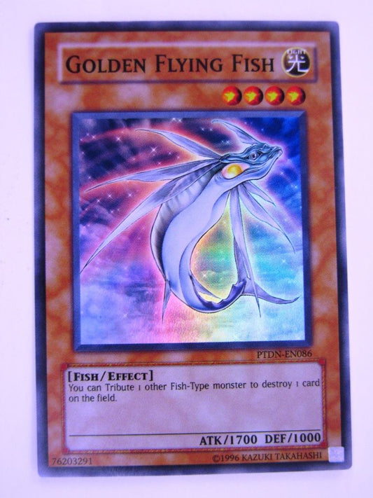 Yugioh Cards: GOLDEN FLYING FISH PTDN SUPER RARE # 4B13