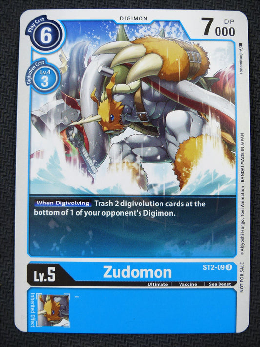 Zudomon ST2-09 U alt art - Digimon Card #5PU