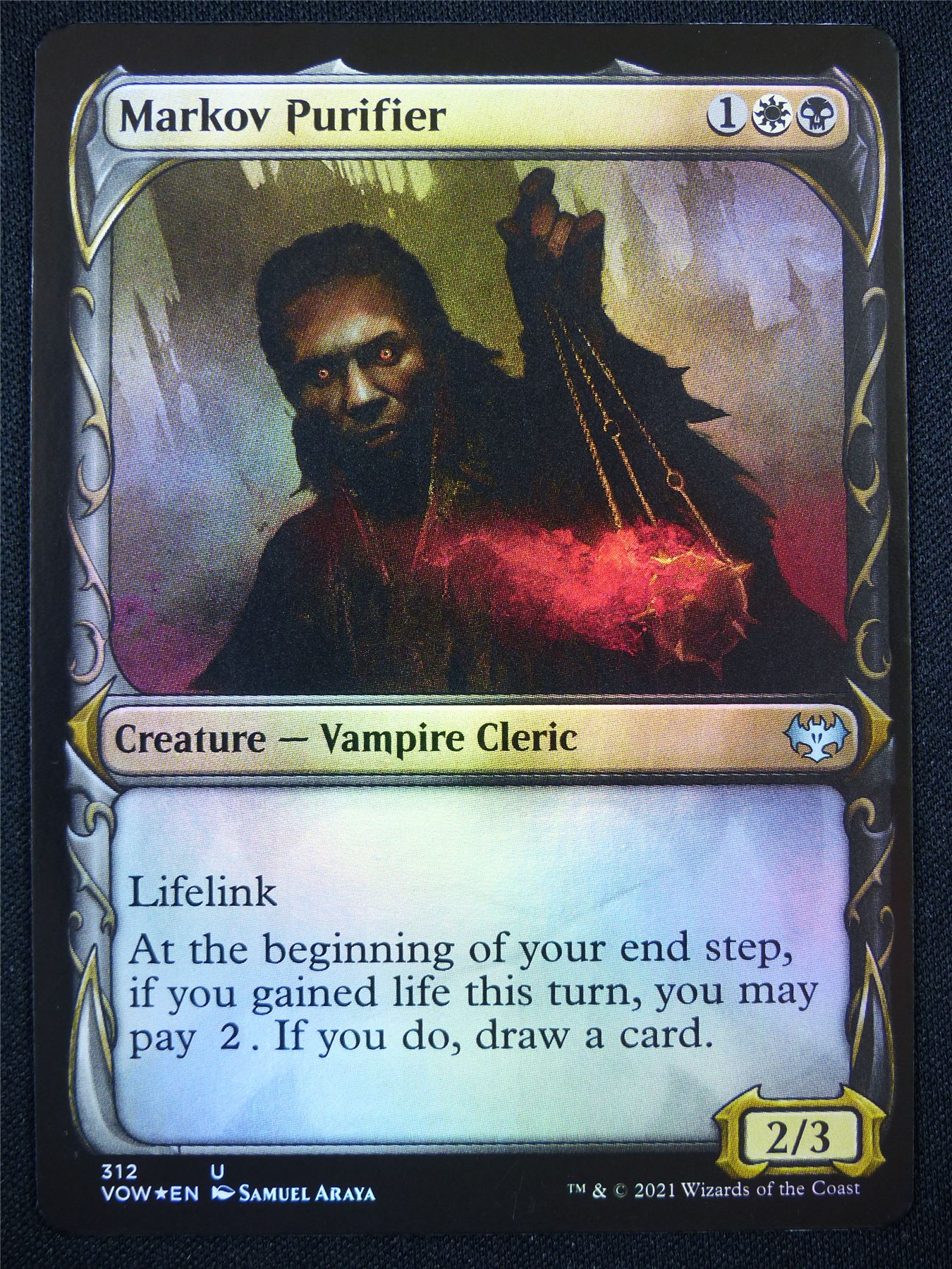 Markov Purifier Showcase Foil - Mtg Card #1IG