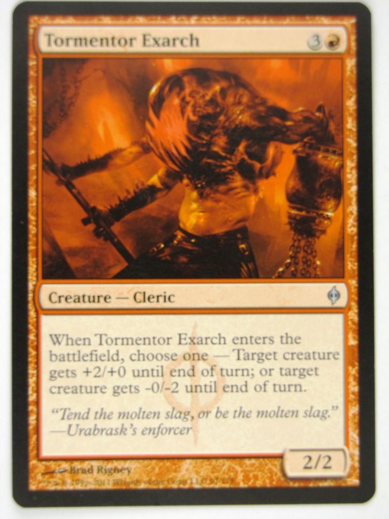 MTG Magic: the Gathering Cards: TORMENTOR EXARCH: NPH