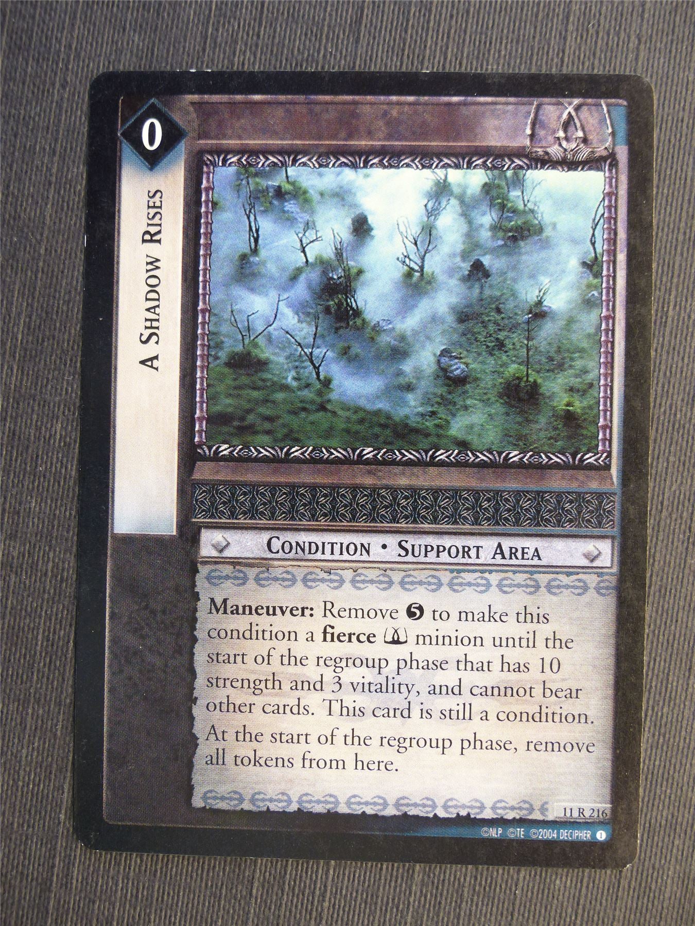 A Shadow Rises 11 R 216 - LotR Cards #657