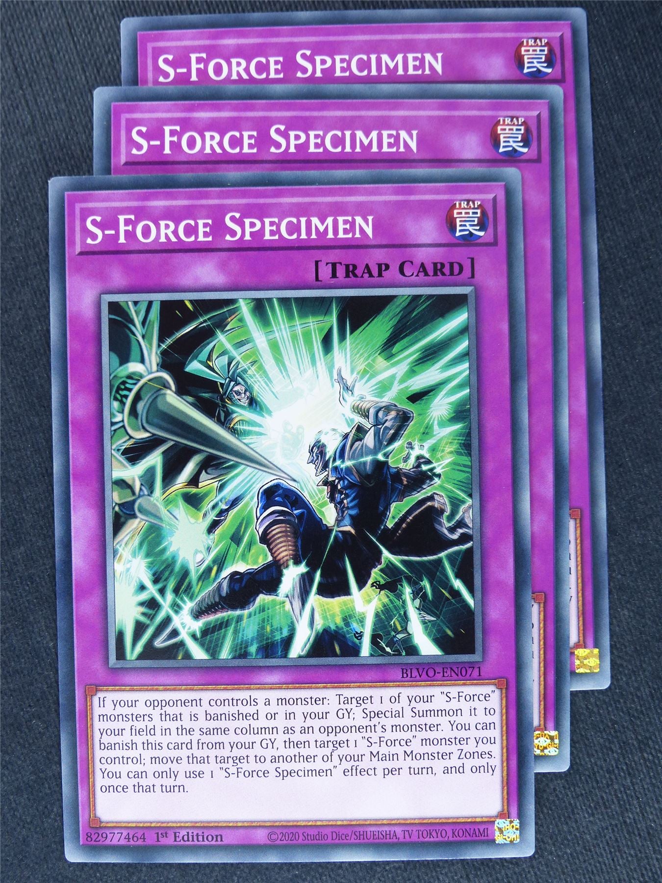 S-Force Specimen x3 - Yugioh Cards #Y2