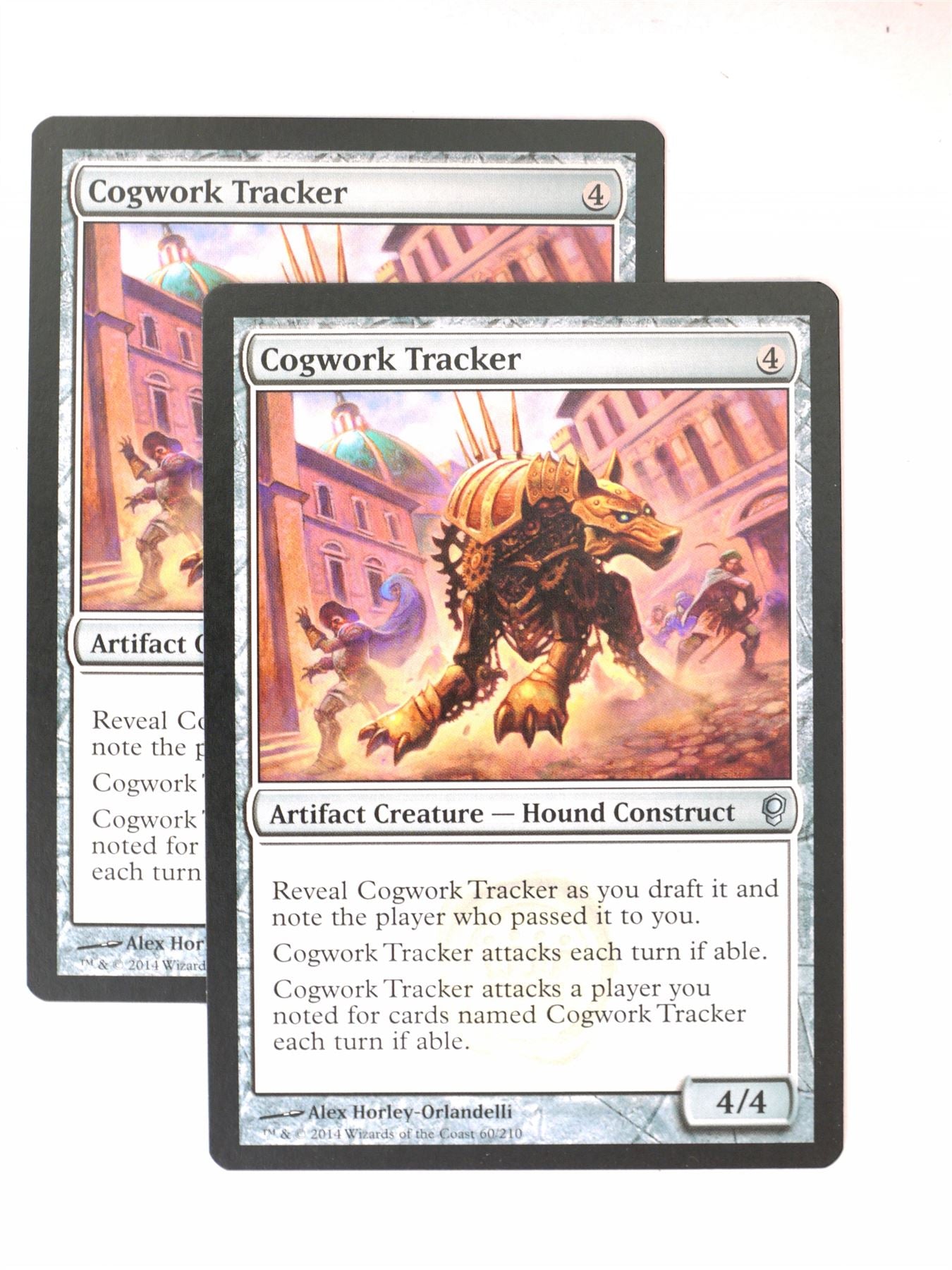 Mtg - Conspiracy - 2x Cogwork Tracker