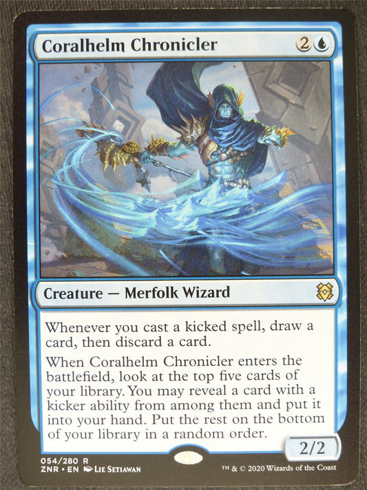 Coralhelm Chronicler Mint - Mtg Magic Cards #5J
