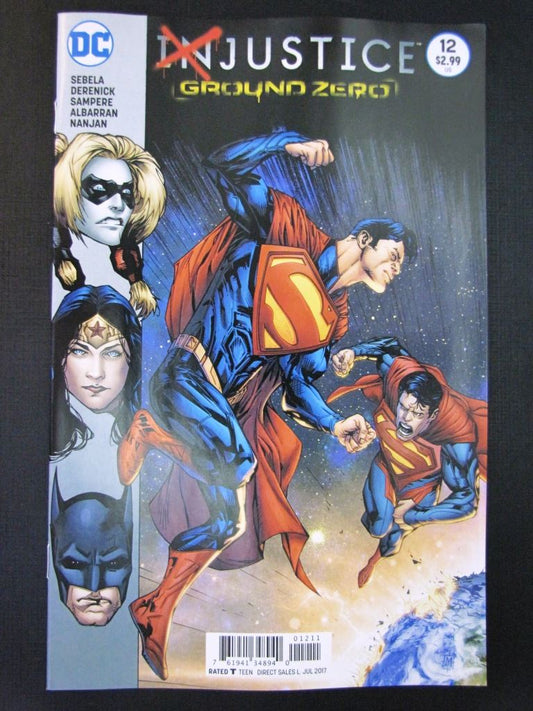 DC Comics: INJUSTICE: GROUND ZERO #12 JULY 2017 # 30F79