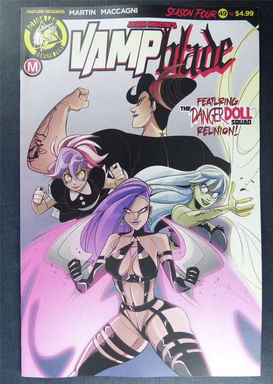 VAMPLADE season 4 #49 - Mar 2021 - Action Lab Comics #CU