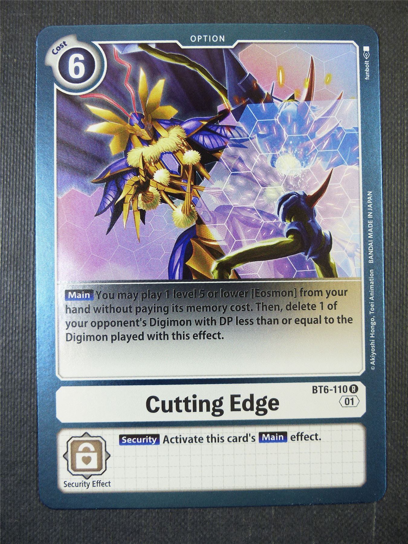 Cutting Edge BT6-110 R - Digimon Card #1ZM