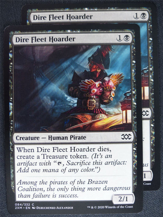 Dire Fleet Hoarder x2 - Double Masters - Mtg Magic Cards #6X
