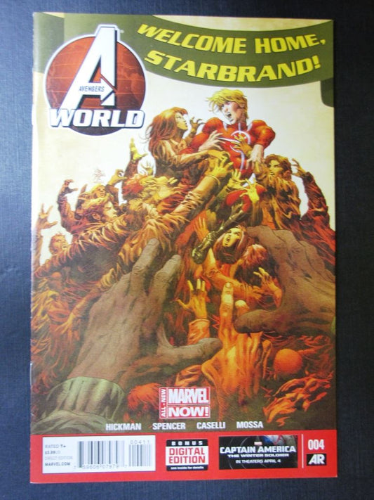 Avengers: World #4 - Marvel Comics # 5C2