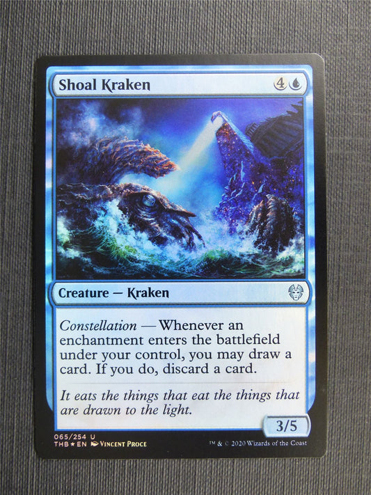 Shoal Kraken Foil - Theros Collector Ed - Mtg Magic Cards #3K7